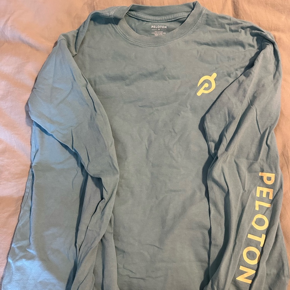 Peloton Blue Long Sleeve Shirt